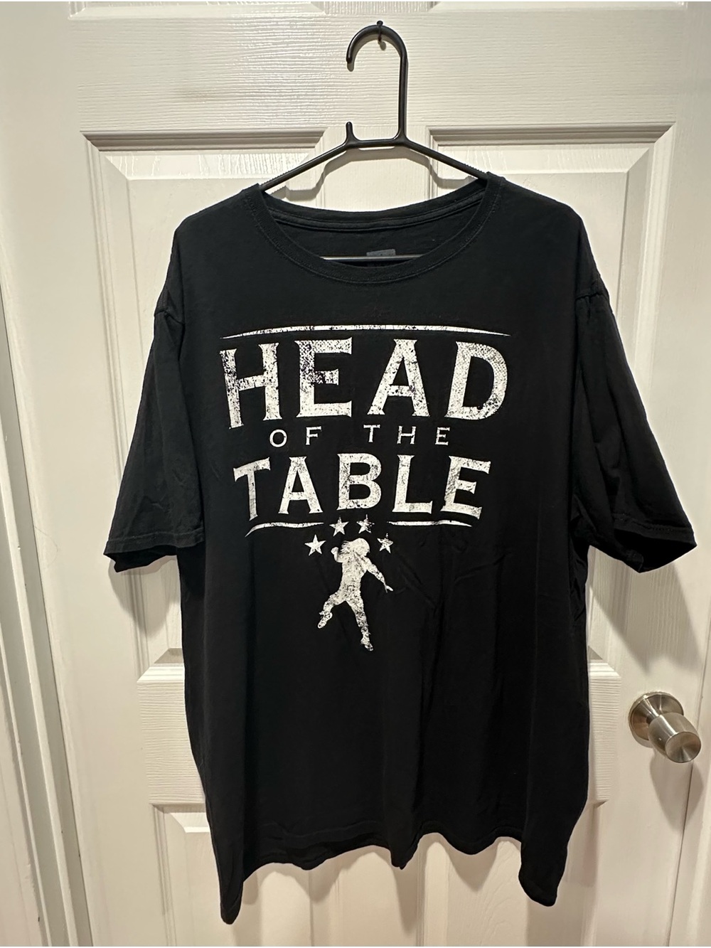 WWE Roman Reigns Head of the Table Graphic T-Shirt Mens 2XL Black Tribal Chief